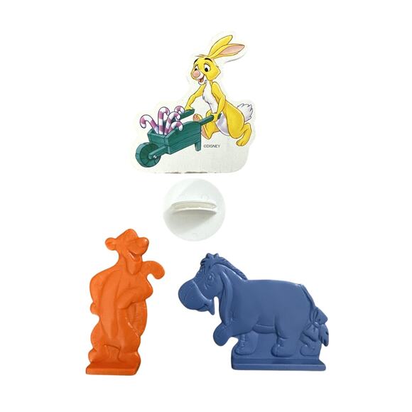 Winnie the Pooh Candy Land Characters 1998 Replacement Pieces Tigger and Eeyore - Picture 1 of 9